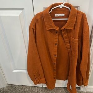 Boys Zara Corduroy Button Down Shirt